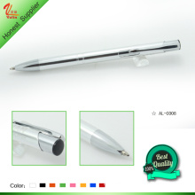 Silver Aluminium Pen with Custom Logo